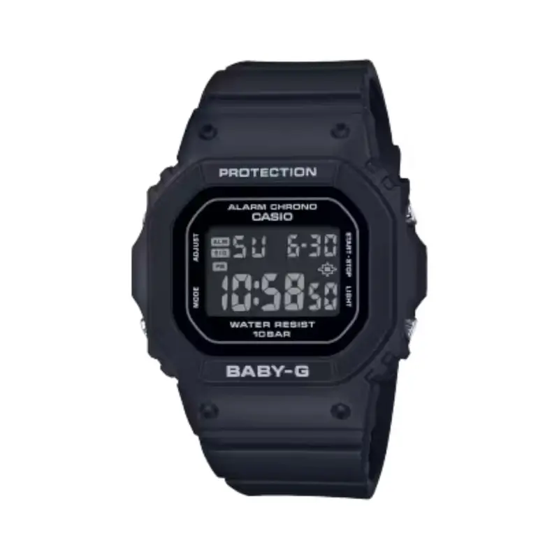 Casio Baby-G Black Resin Standard Digital Multi-Function Women Watch Bgd-565-1Dr 1