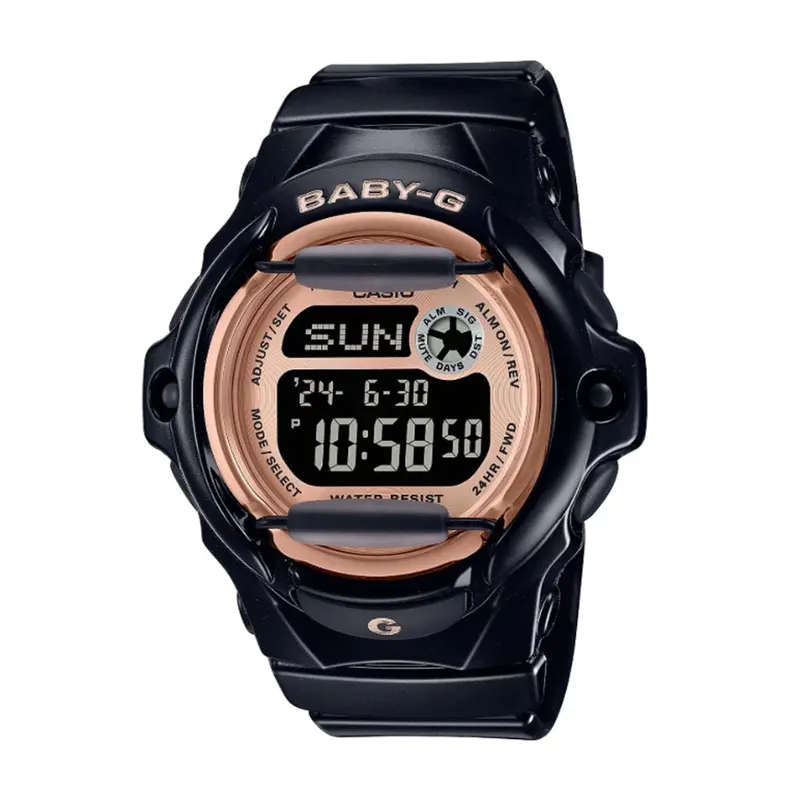 Casio Baby-G Black Strap Digital Watch Bg-169Ug-1Dr 1
