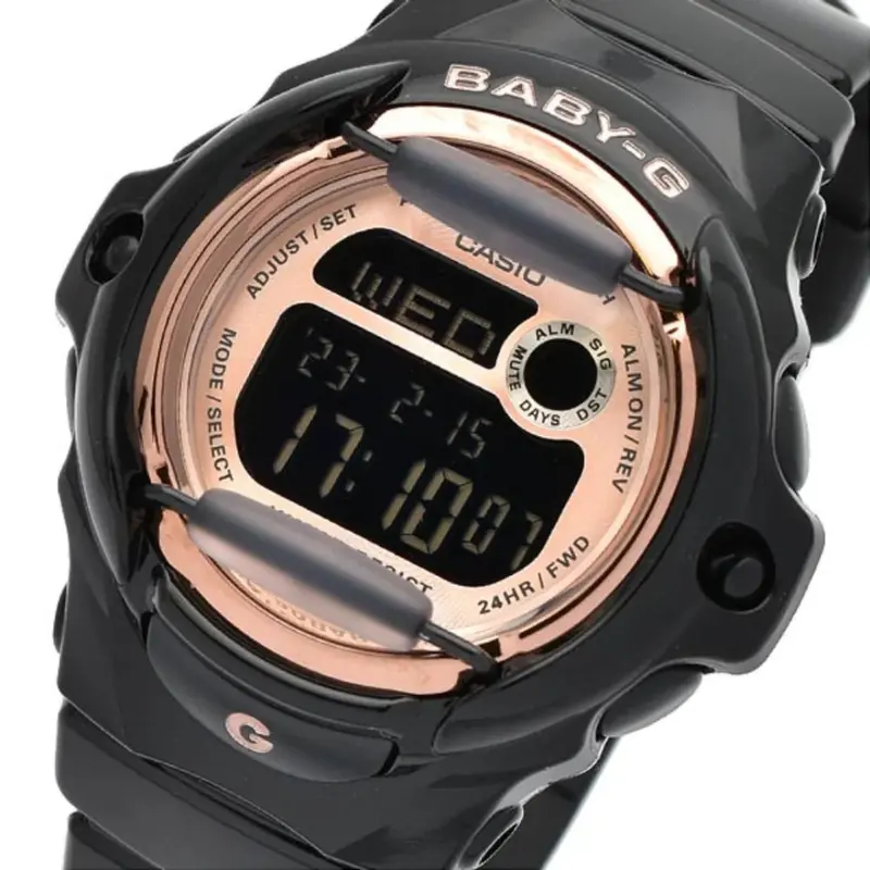 Casio Baby-G Black Strap Digital Watch Bg-169Ug-1Dr 2