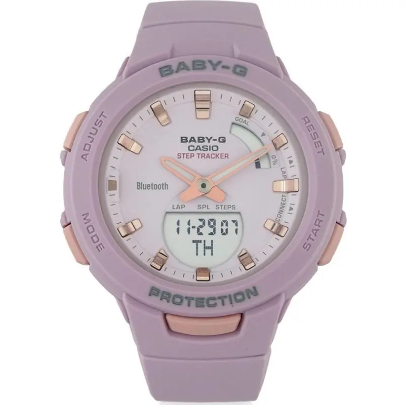 Casio Baby-G Bsa-B100-4A2dr G-Squad Women's Watch 1