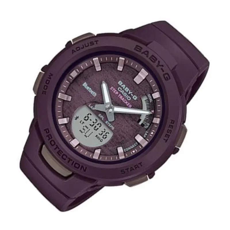 Casio Baby-G Bsa-B100ac-5Adr G-Squad Women's Watch 2