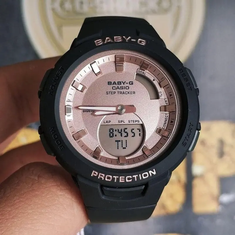 Casio Baby-G Bsa-B100mf-1Adr G-Squad Women's Watch 2