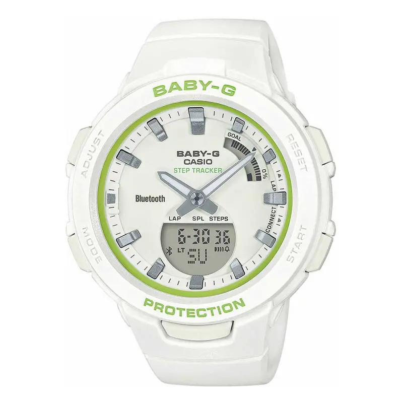 Casio Baby-G Bsa-B100sc-7Adr-P G-Squad Women's Watch 1