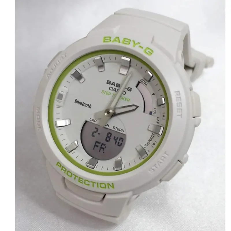 Casio Baby-G Bsa-B100sc-7Adr-P G-Squad Women's Watch 2