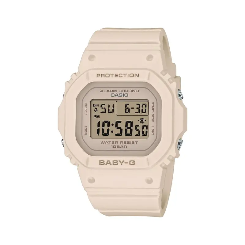 Casio Baby-G Digital Beige Resin Strap Women Watch Bgd-565-4Dr 1
