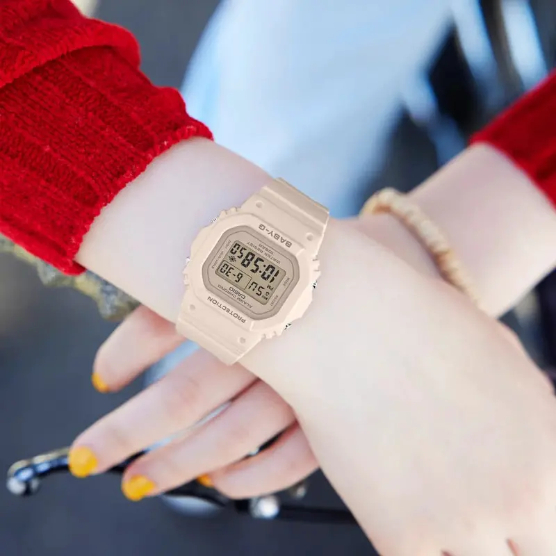 Casio Baby-G Digital Beige Resin Strap Women Watch Bgd-565-4Dr 2