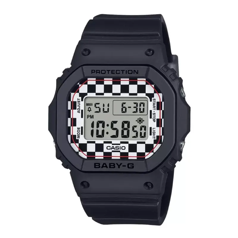Casio Baby-G Digital Black Resin Strap Women's Watch Bgd-565Gs-1Dr 1