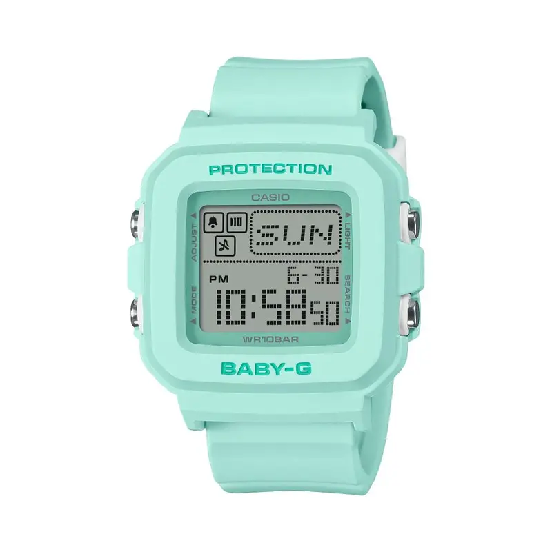 Casio Baby-G Digital Blue Resin Strap Women's Watch Bgd-10-3Dr 1