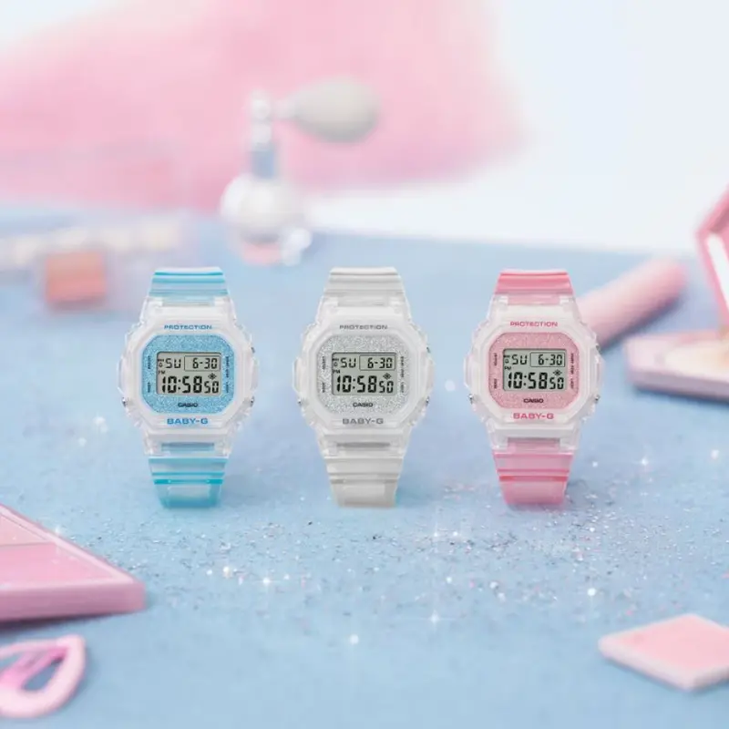 Casio Baby-G Digital Resin Strap Women Watch Bgd-565Gc With P Series 1