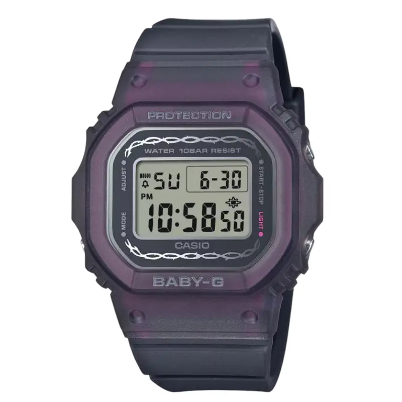 Casio Baby-G Digital Resin Strap Women Watch Bgd-565Rs-8Dr 1