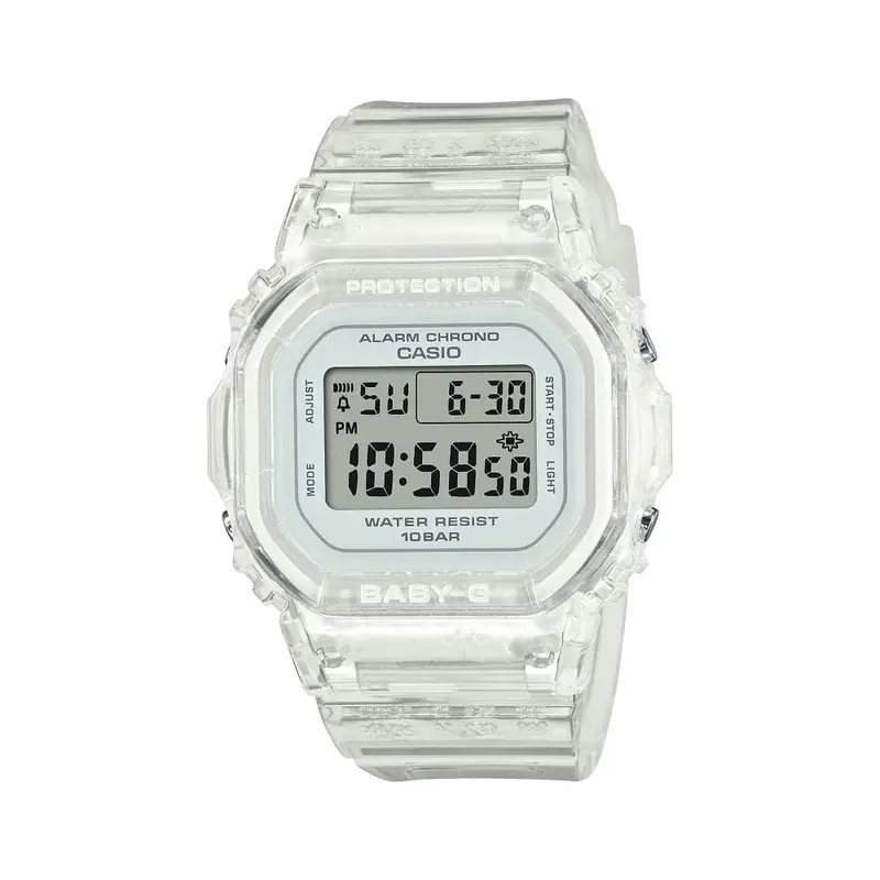 Casio Baby-G Digital White Resin Strap Women Watch Bgd-565S-7Dr 1