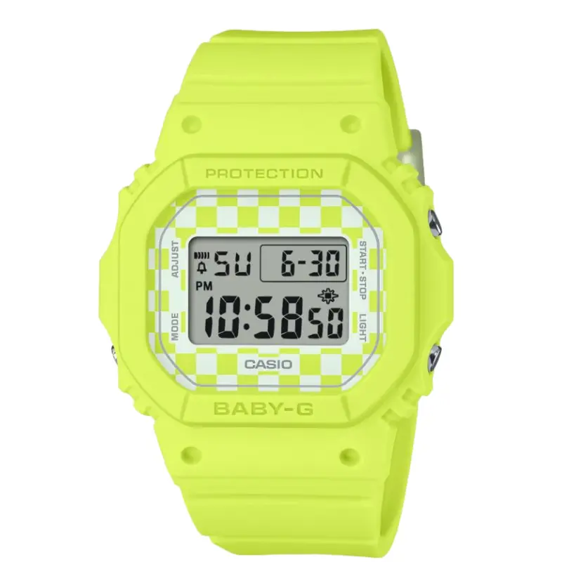 Casio Baby-G Mint Green Digital Resin Strap Women Watch Bgd-565Gs-9Dr 1