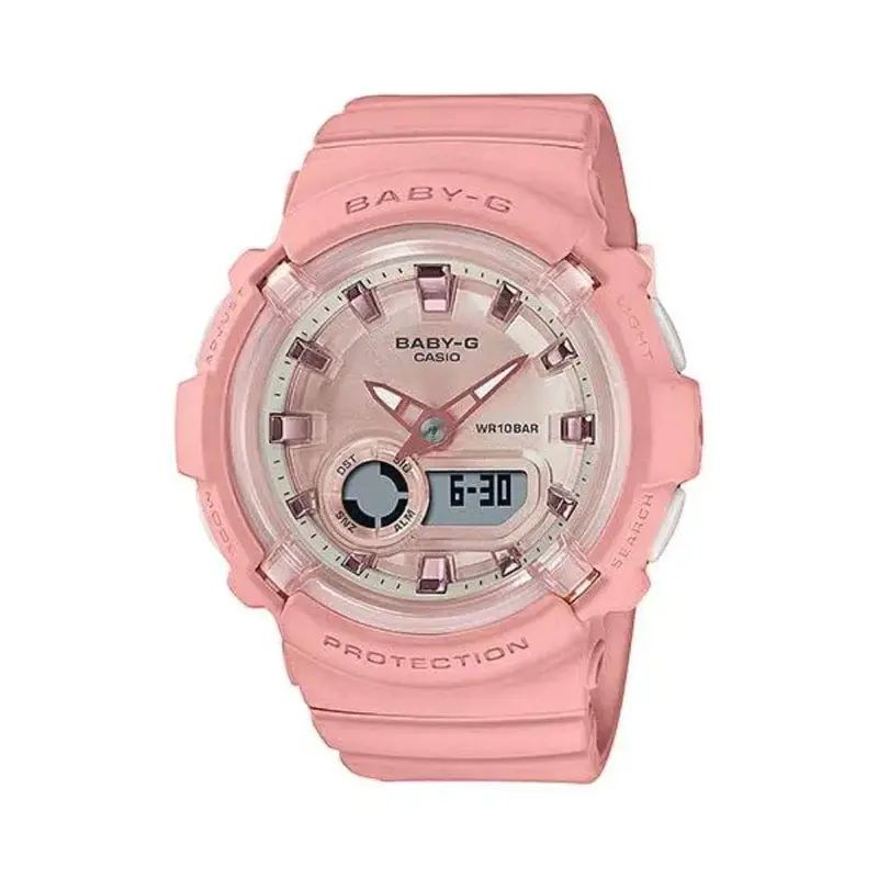 Casio Baby-G Pink Dial Resin Strap Women Watch Bga-280-4Adr-P 1