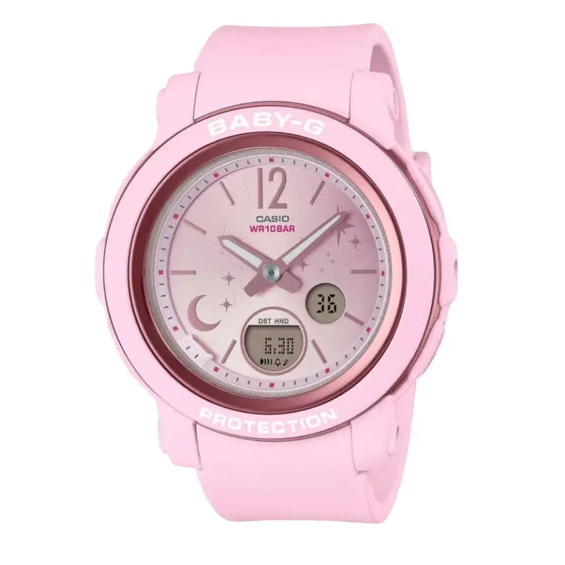 Casio Baby-G Pink Resin Strap Women Watch Bga-290Ds-4Adr 1