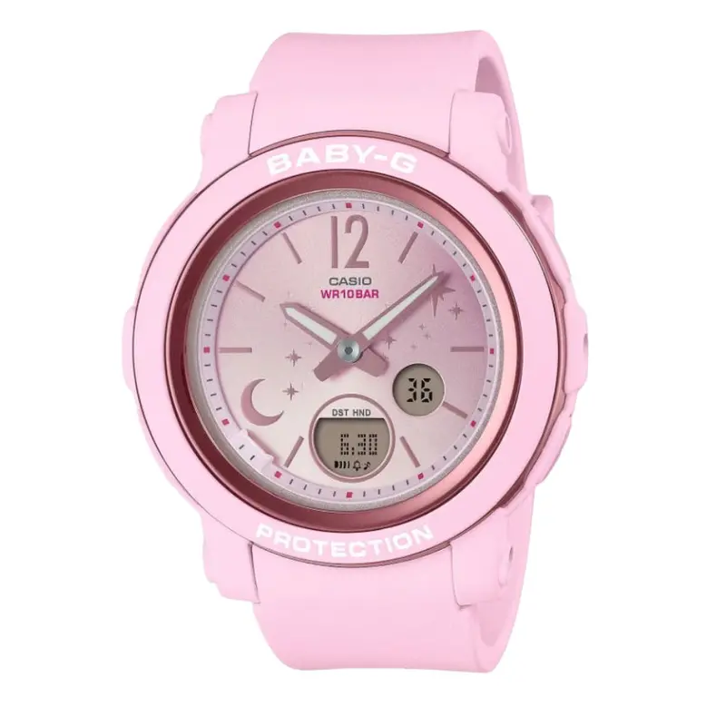 Casio Baby-G Pink Resin Strap Women Watch Bga-290Ds-4Adr-P 1