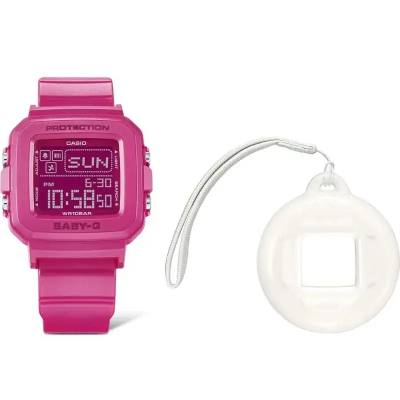 Casio Baby-G Plus Series Pink Strap Digital Watch Bgd-10K-4Dr-P 1