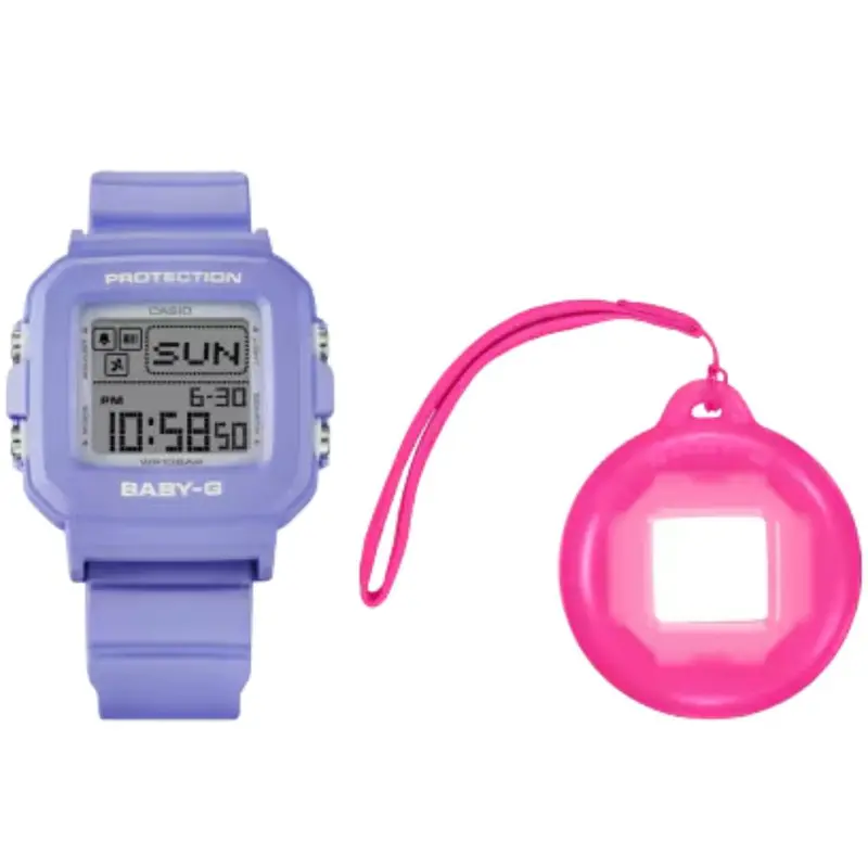 Casio Baby-G Plus Series Purple Strap Digital Watch Bgd-10K-6Dr-P 1