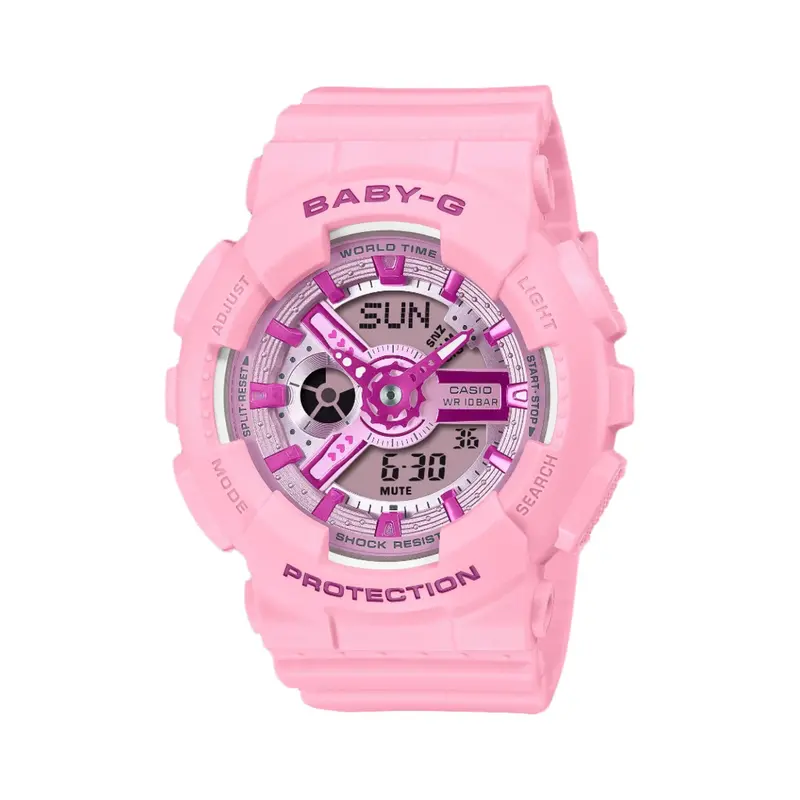 Casio Baby-G Resin Strap Women Watch Ba-110 Series 3