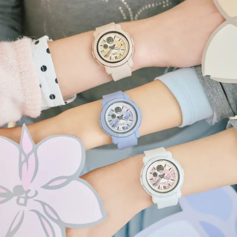 Casio Baby-G Resin Strap Women Watch Bga-290Fl Series 1
