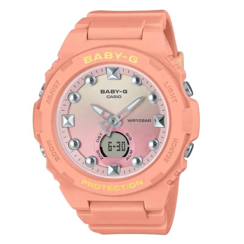 Casio Baby-G Resin Strap Women Watch Bga-320 Series 3
