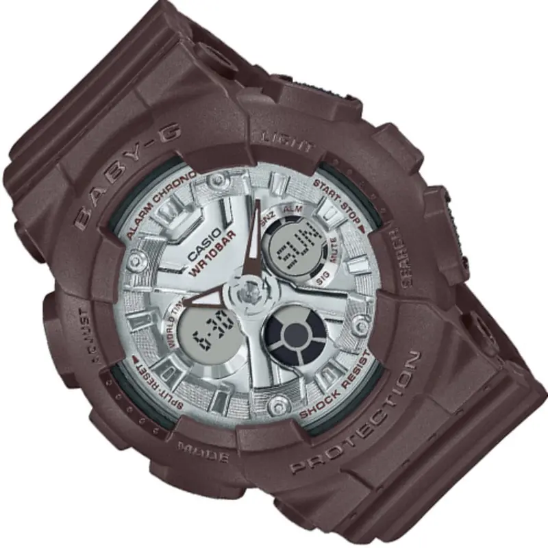 Casio Baby-G Standard Analog-Digital Brown Watch Ba-130Sw-5Adr 2