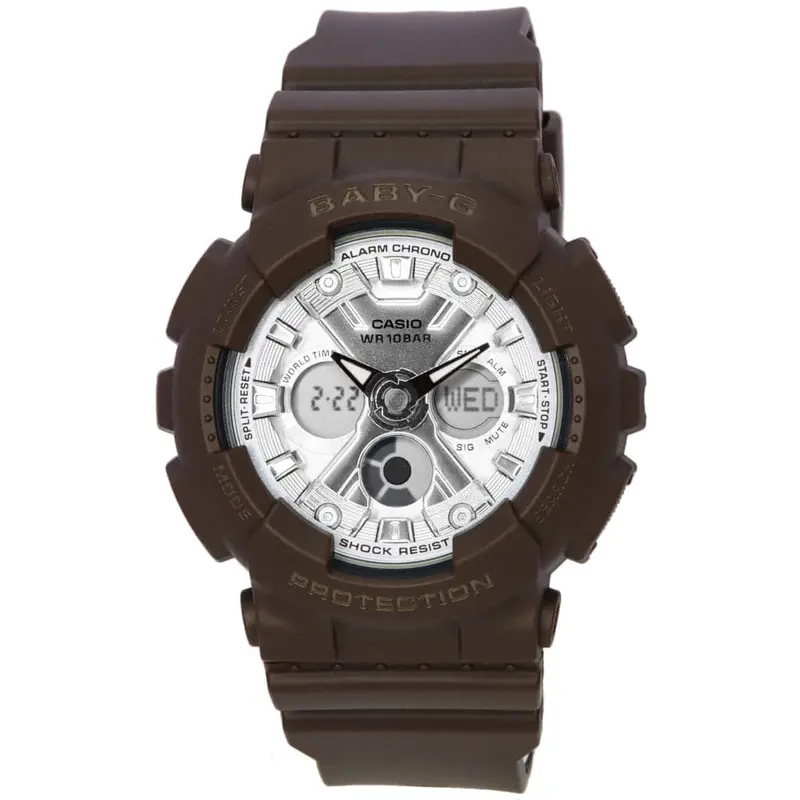 Casio Baby-G Standard Analog-Digital Brown Watch Ba-130Sw-5Adr-P 1