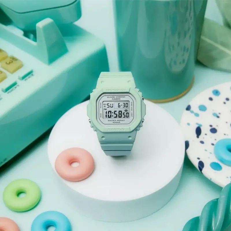Casio Baby-G Standard Digital Green Watch Bgd-565Sc-3Dr 2