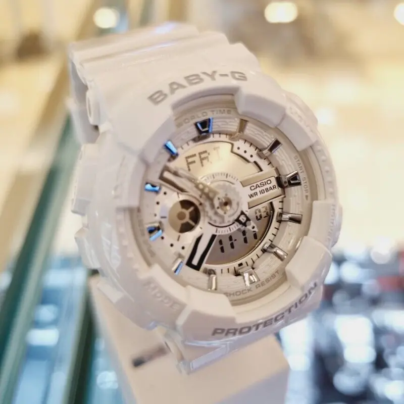 Casio Baby-G White Dial Digital Women Watch Ba-110X-7A3dr 2