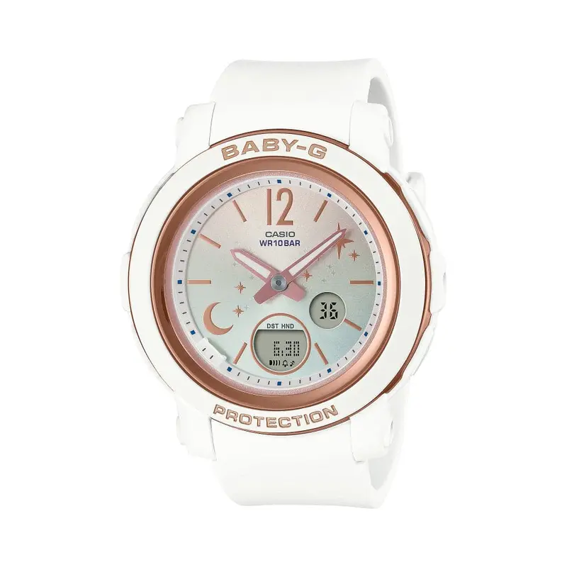 Casio Baby-G White Resin Strap Women Watch Bga-290Ds-7Adr 1