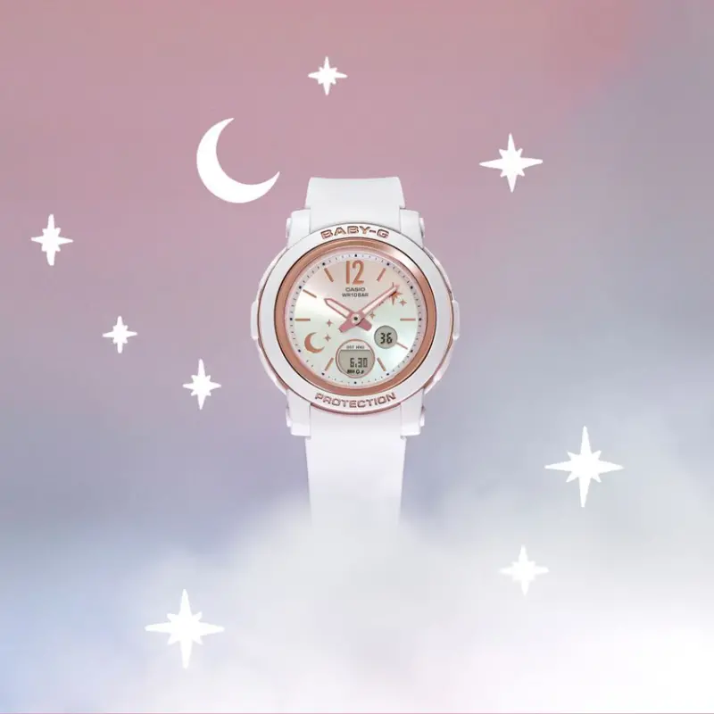 Casio Baby-G White Resin Strap Women Watch Bga-290Ds-7Adr-P 1
