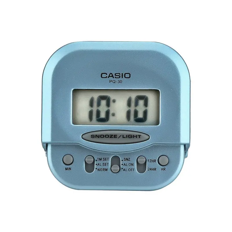 Casio Blue Case Alarm Clock Pq-30-2D-P 1