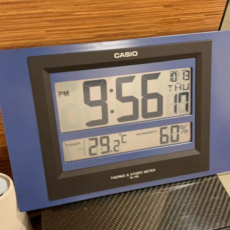 Casio Blue Digital Clock Id-16S-2Df-P 2