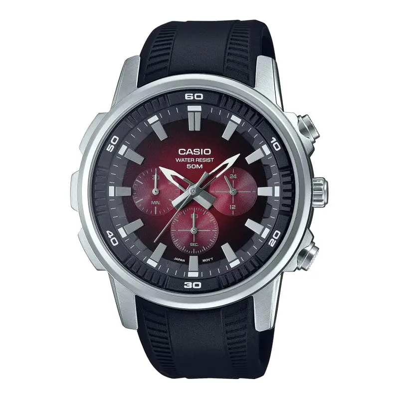 Casio Chronograph Classic Multi-Hand Mtp-E505-4Avdf-P Men Watch 1