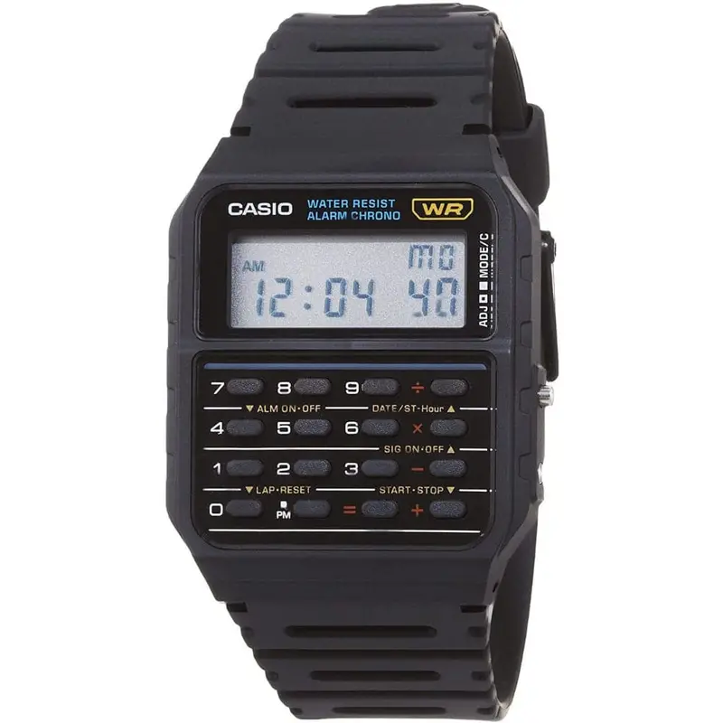 Casio Classic Calculator Ca-53W-1Zdr-P Unisex Watch 1