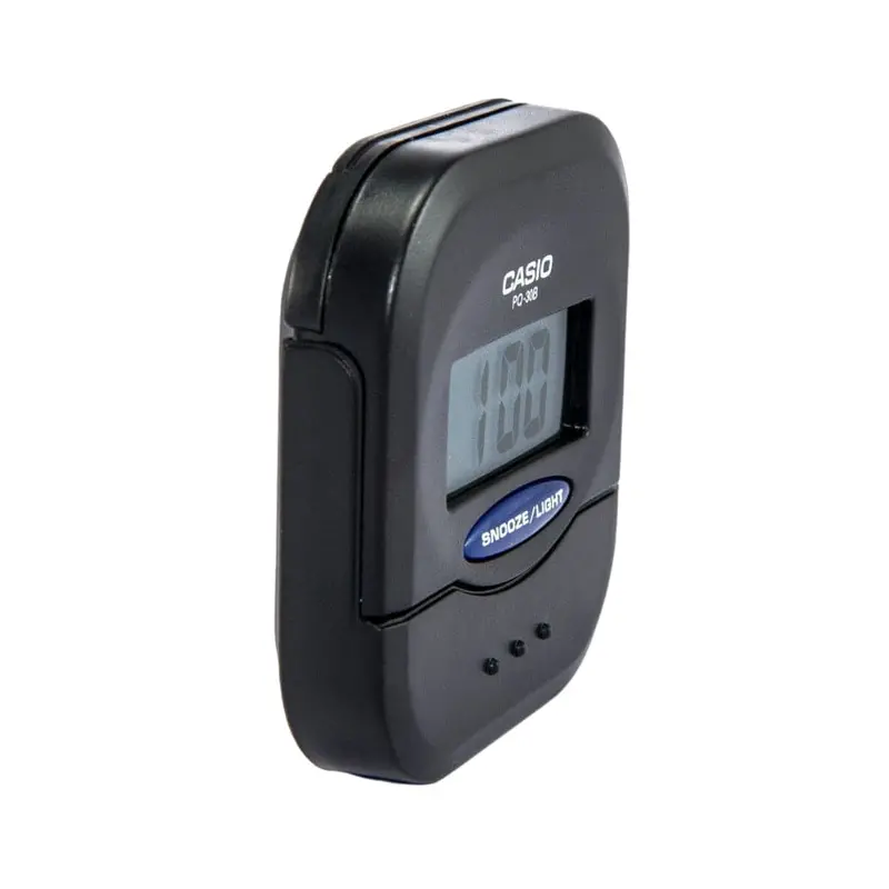 Casio Digital Black Alarm Clock Pq-30B-1D-P 2