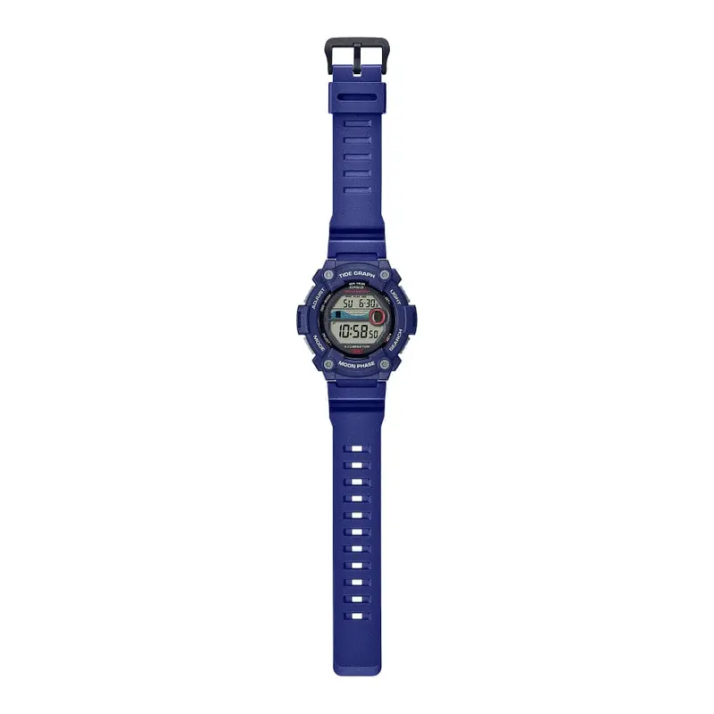 Casio Digital Sporty Blue Resin Men's Watch Ws-1300H-2Avdf-P 2