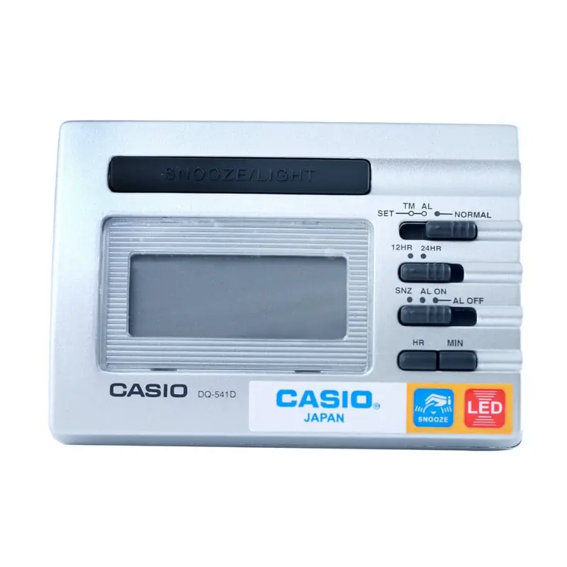 Casio Digital Table Alarm Clock Dq-541D-8R-P 1