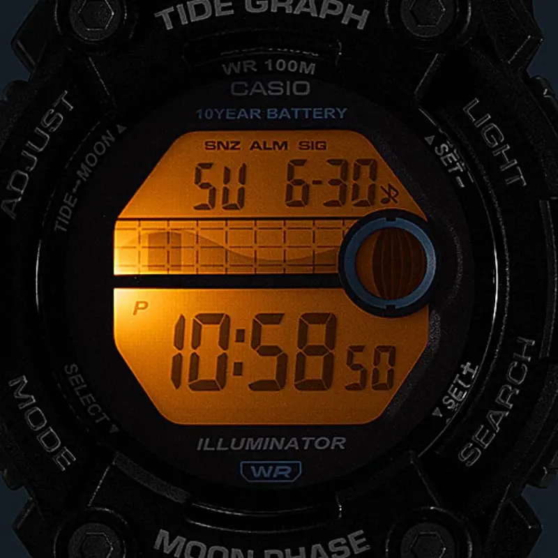 Casio Digital Ws-1300H-1Avdf-P Black Resin Men Watch 2