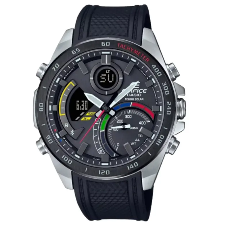 Casio Edifice Black Dial And Resin Strap Men Watch Ecb-900Mp-1Adf 1