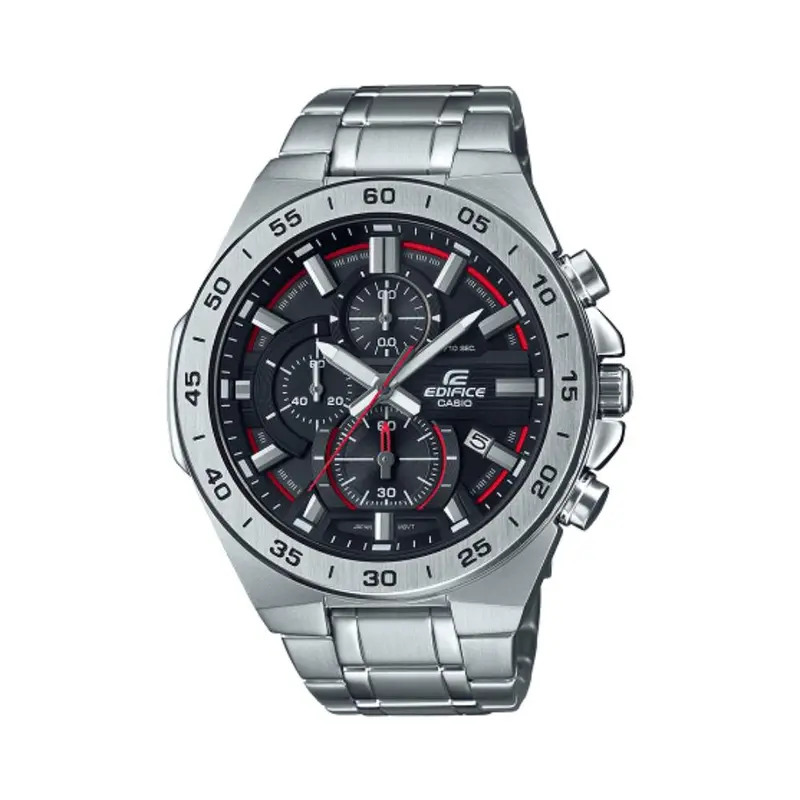 Casio Edifice Chronograph Silver Stainless Steel Analog Men's Watch Efr-564D-1Adr-P 1