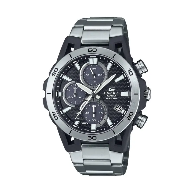Casio Edifice Chronograph Stainless Steel Analog Men's Watch Eqs-960D-1Avudf 1