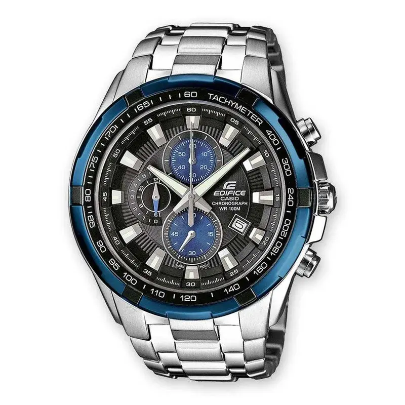 Casio Edifice Chronograph Stainless Steel Men's Watch Ef-539D-1A2vudf-P 1