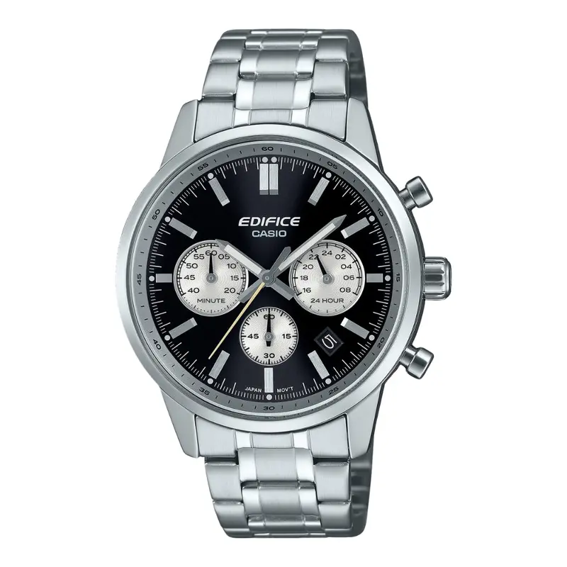 Casio Edifice Chronograph Stainless Steel Strap Men Watch Efr-575D-1Adf-P 1