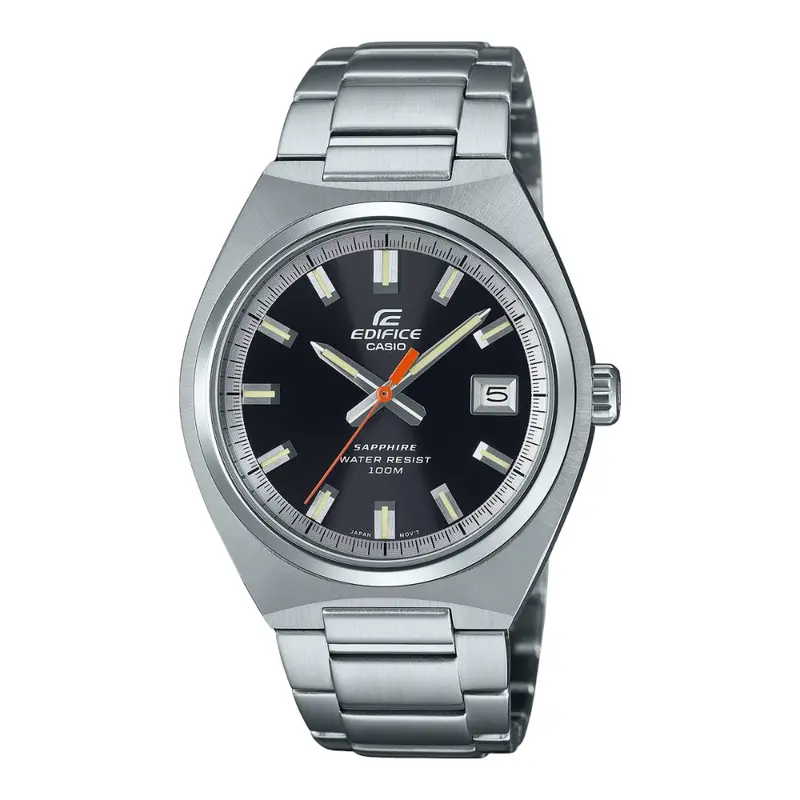 Casio Edifice Efb-109D Series 3-Hand Motorsports Analog Steel Watch 2