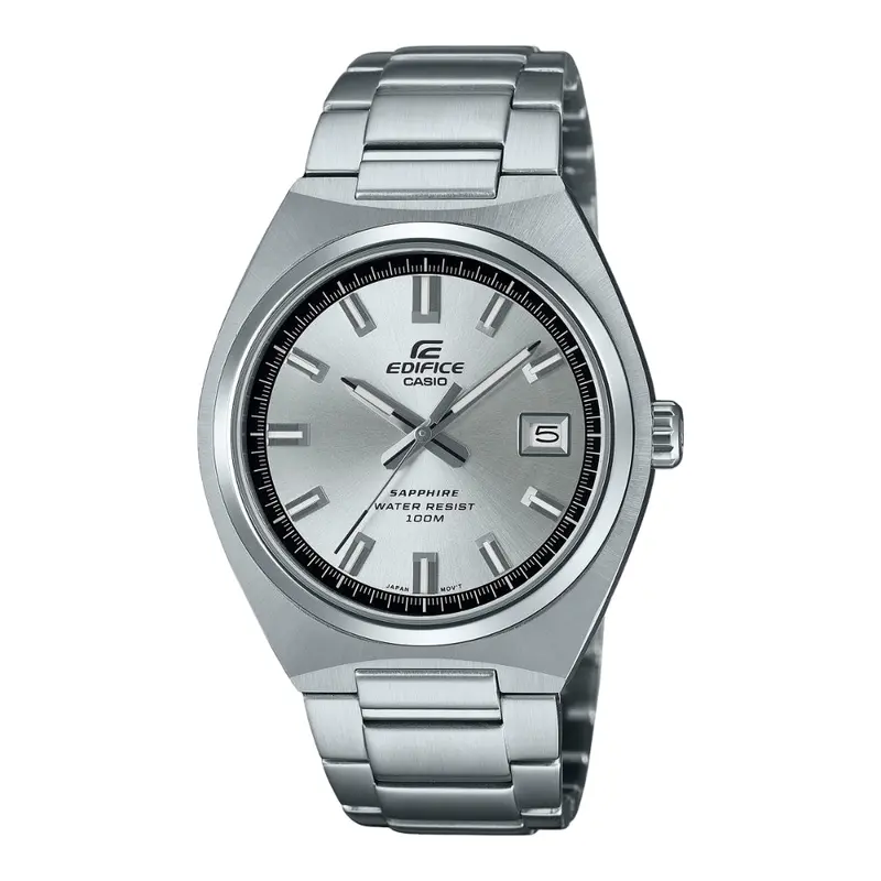 Casio Edifice Efb-109D Series 3-Hand Motorsports Analog Steel Watch 3