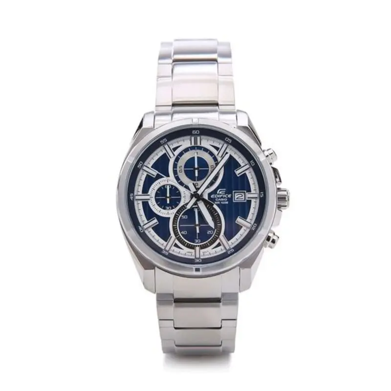 Casio Edifice Efr-532D-2Avudf 3-Hand Analog Silver Stainless Steel Men's Watch 1