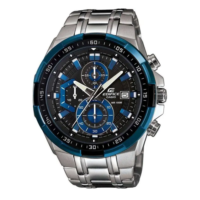 Casio Edifice Efr-539D-1A2vudf Chronograph Silver Stainless Steel Men's Watch 1