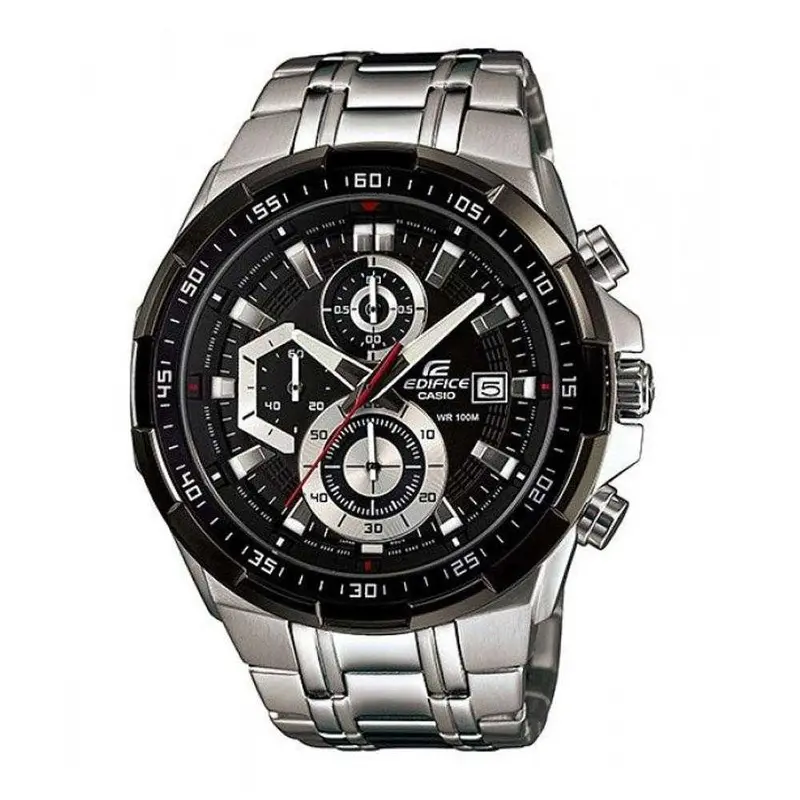 Casio Edifice Efr-539D-1Avudf Chronograph Silver Stainless Steel Men's Watch 1