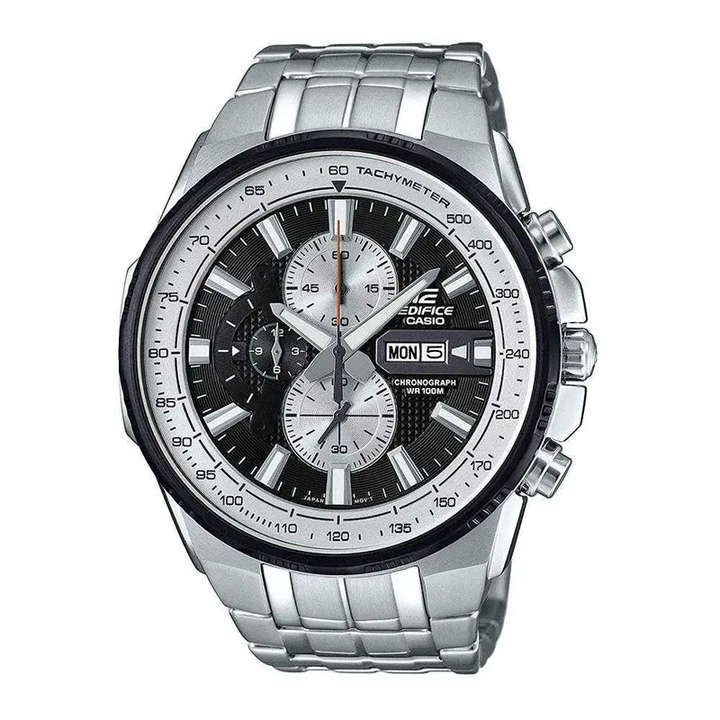 Casio Edifice Efr-549D-1Bvudf Chronograph Silver Stainless Steel Men's Watch 1