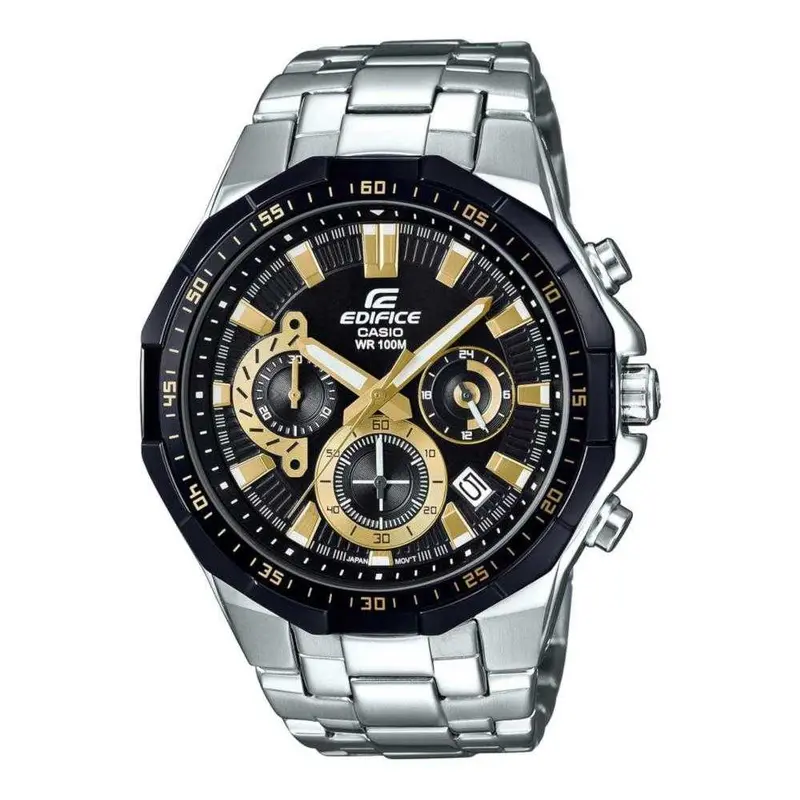 Casio Edifice Efr-554D-1A9vudf Chronograph Silver Stainless Steel Men's Watch 1
